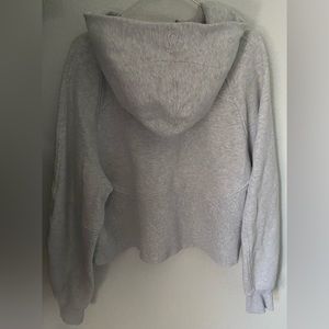 Lululemon scuba oversized half zip hoodie heathered grey XL XXL